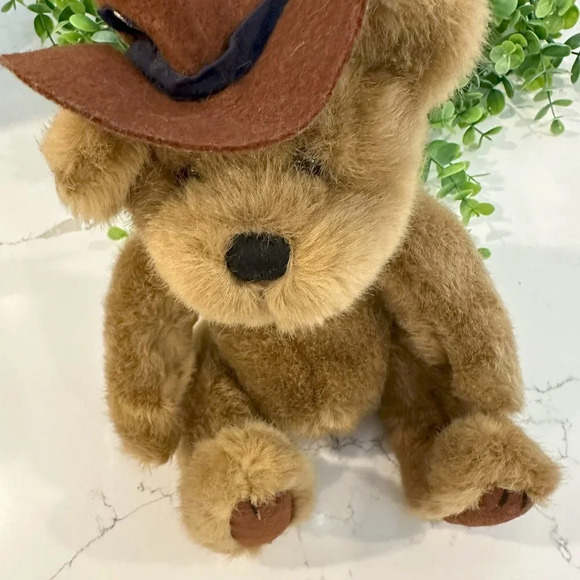 🎄VTG Pickford Bear Western Hat Brass Button Cody Brown EUC  MISSING shirt - Picture 6 of 6